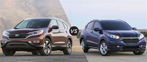 difference between honda crv and hrv 2023